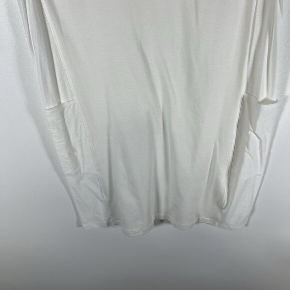 LUNYA Cool paneled sleeveless short‎ Mini dress white Lounge Wear Small Designer - Picture 9 of 9